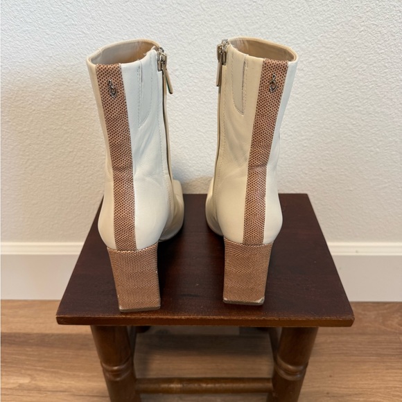 Sam Edelman Ivory Ankle Booties - Picture 5 of 5